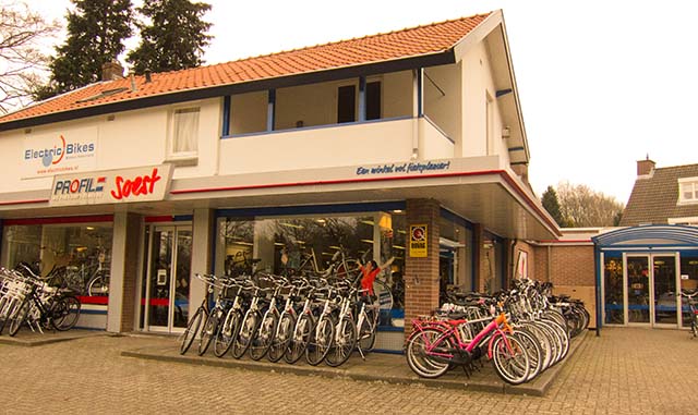 You find bicycle shops all over Holland, even in small villages. You find bicycle shops all over Holland, even in small villages. Photo © Holland-Cycling.com