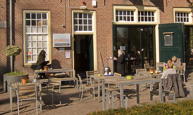 Stayokay Utrecht-Bunnik is just one example of accomodation that is specially geared towards cyclists. Photo © Holland-Cycling.com