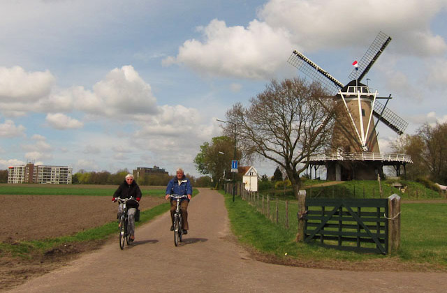 Windmill in Soest. Photo © Holland-Cycling.com